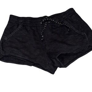 Gymboree Girls Charcoal Grey Knit Athletic Shorts Size M 7-8 Heathered